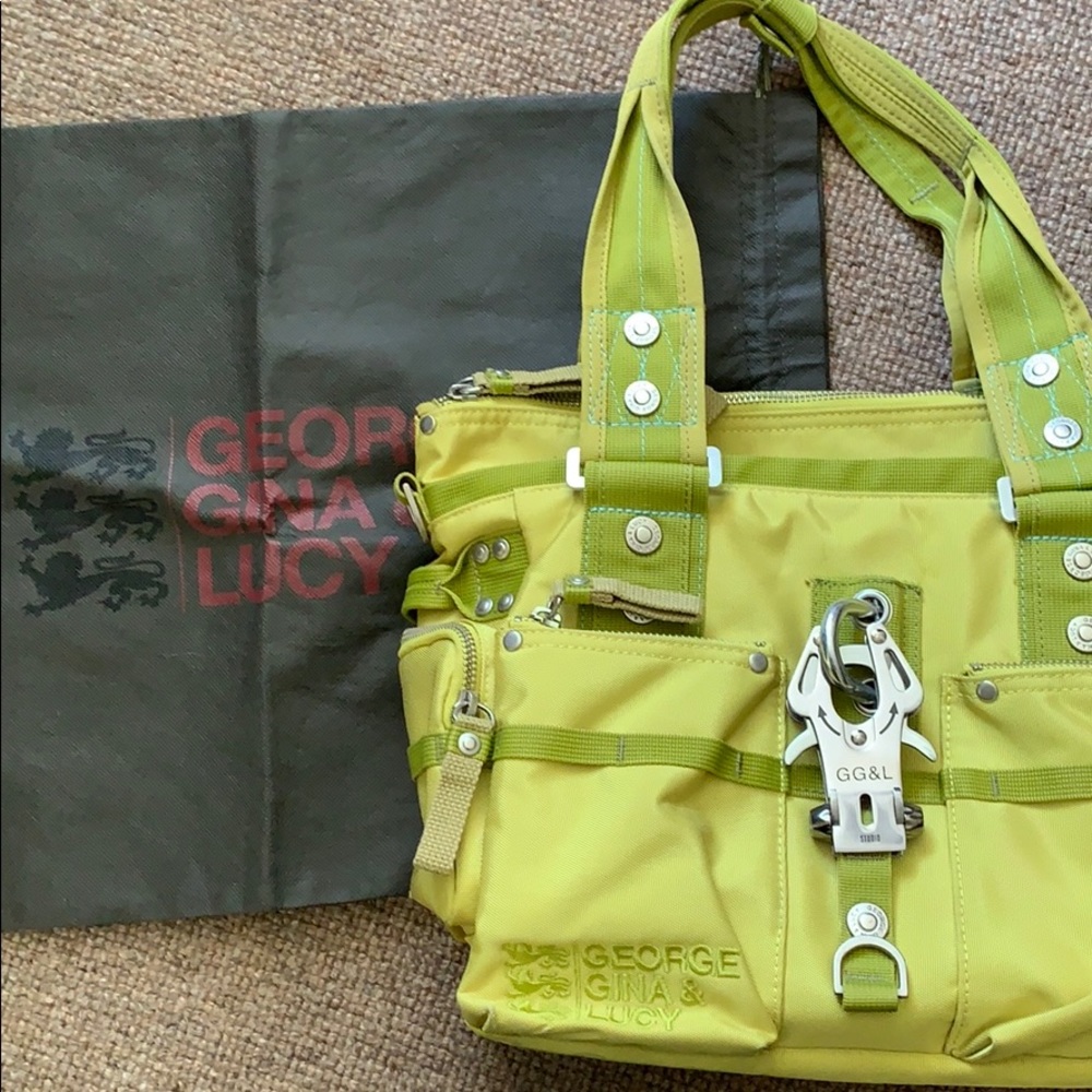 George Gina Lucy satchel with shoulder strap